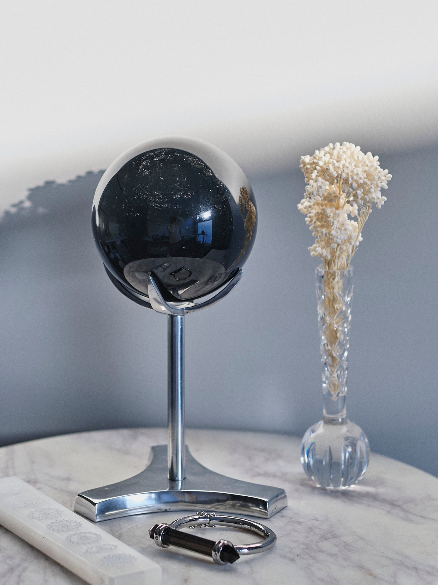 Silver Sheen Obsidian Sphere 1.88kg