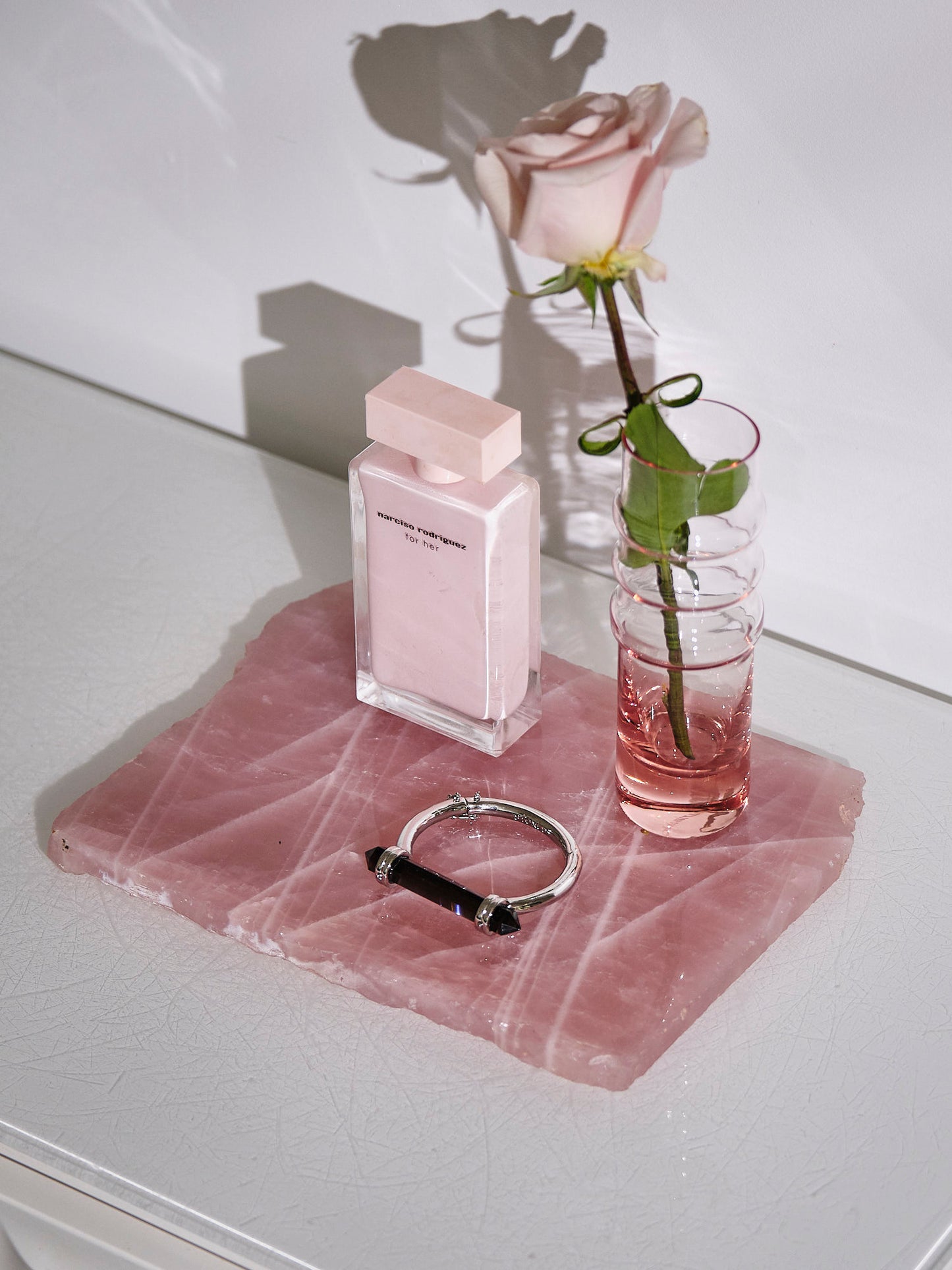 AAA Grade Rose Quartz Slab 2kg