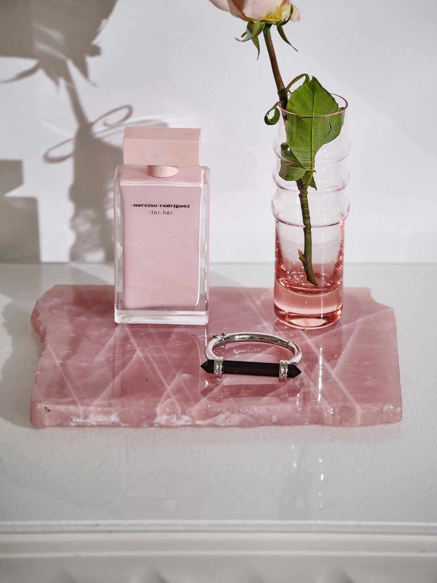 AAA Grade Rose Quartz Slab 2kg