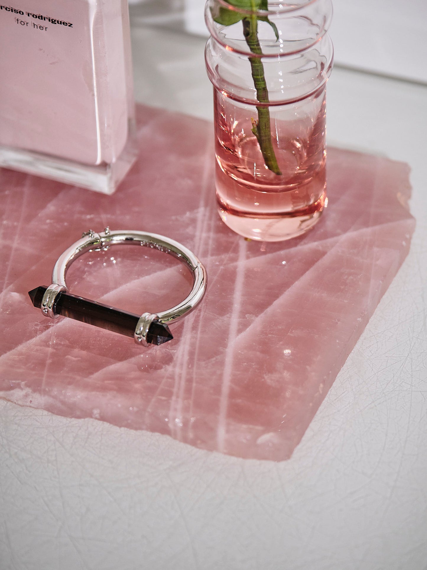 AAA Grade Rose Quartz Slab 2kg