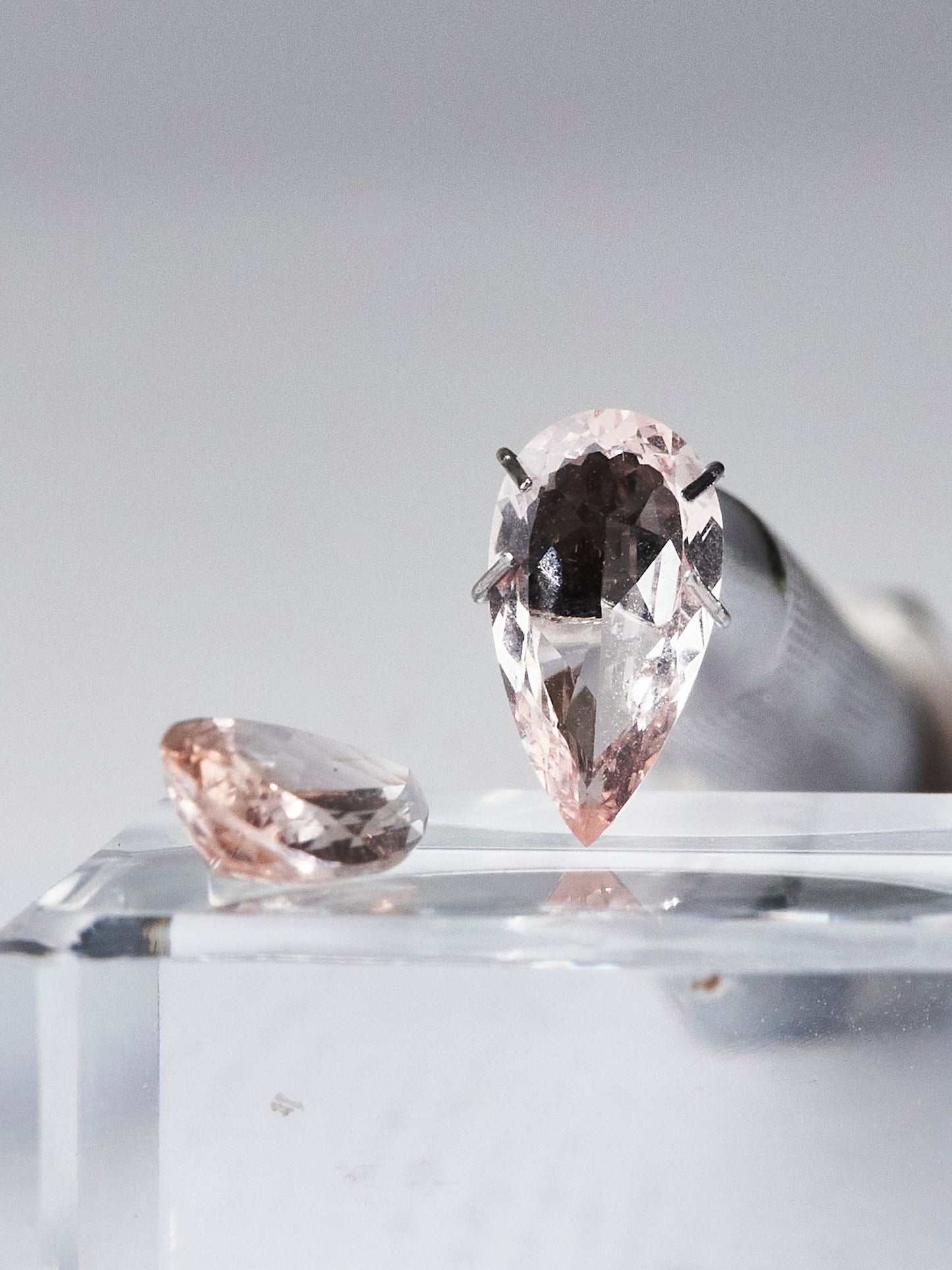 AA+ Peach Morganite Gemstones