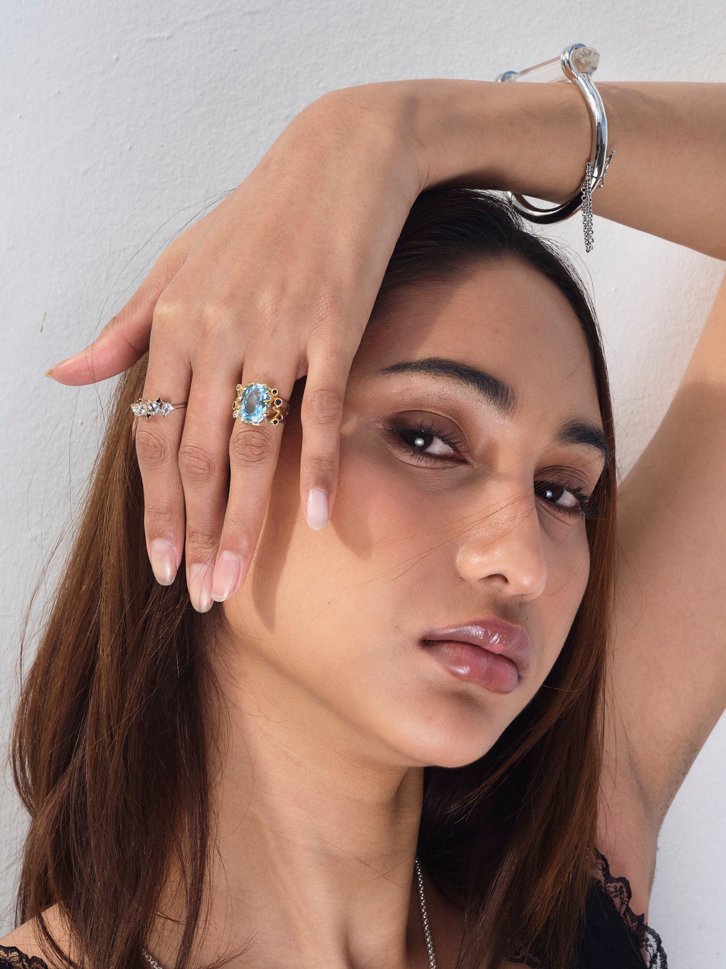 Queen Cordelia Blue Topaz Ring