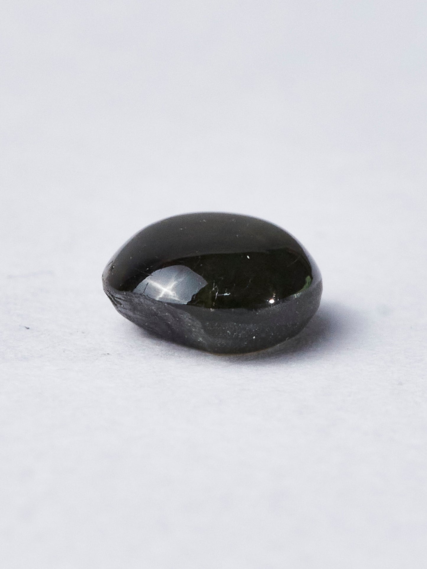 Black Star Sapphire Cabochon