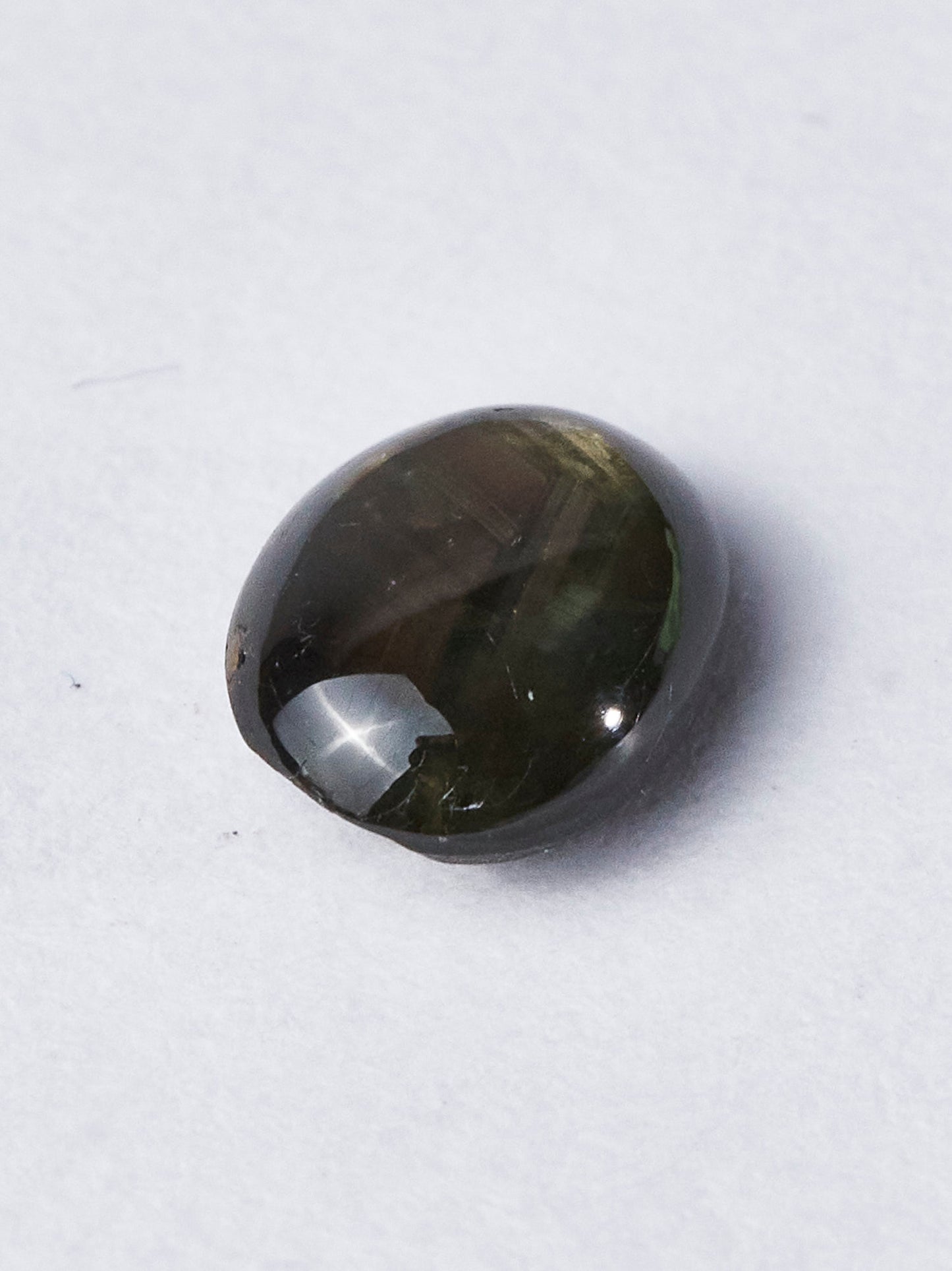 Black Star Sapphire Cabochon
