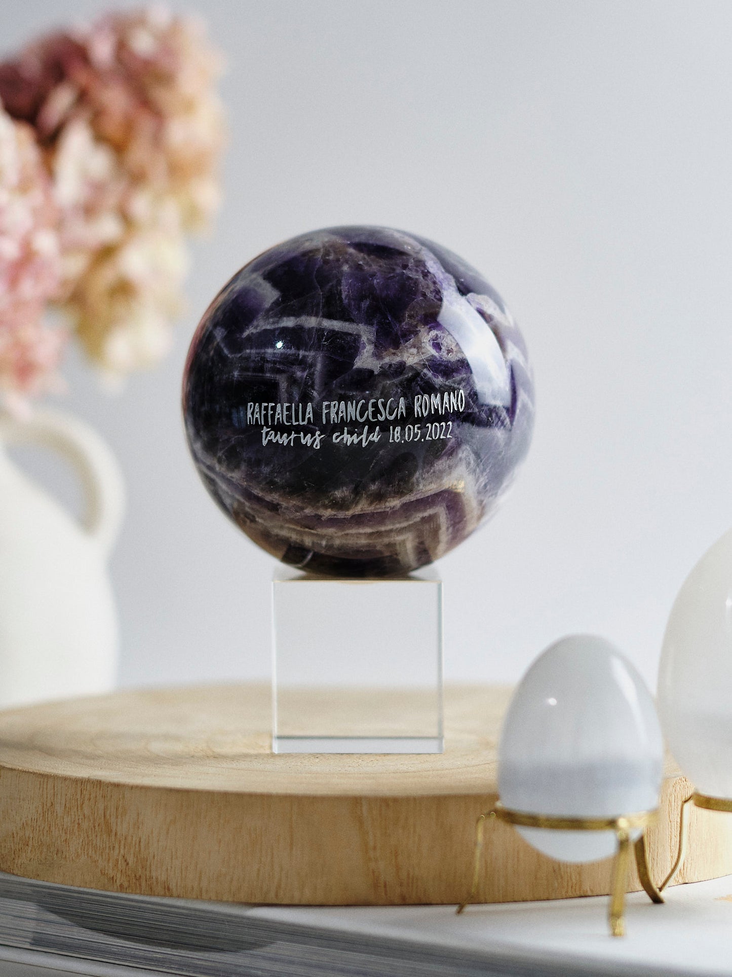 Celebration Balls - Custom Engraved Crystals