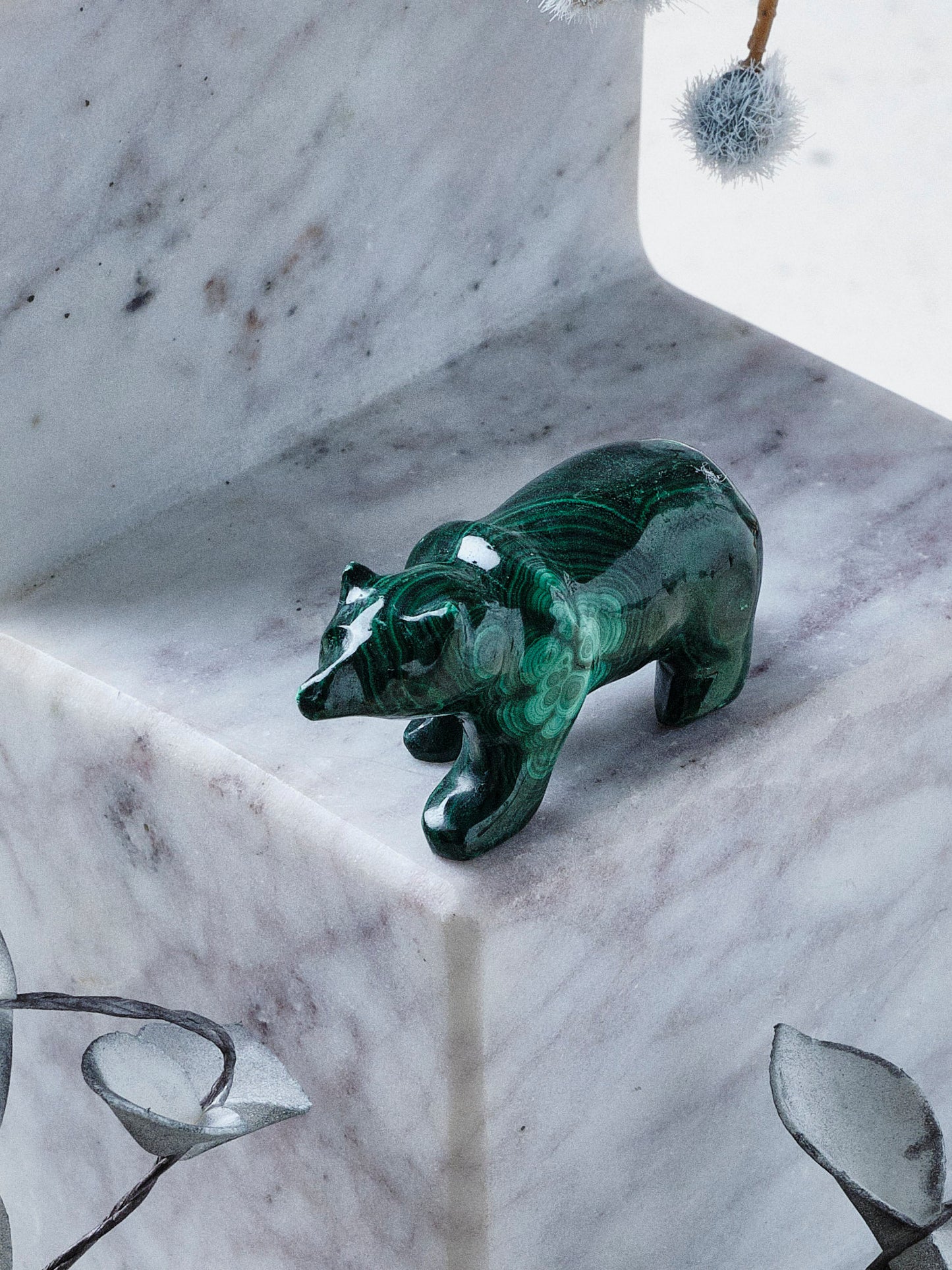 Malachite Animal Totem - Bear (Pick Your Own)