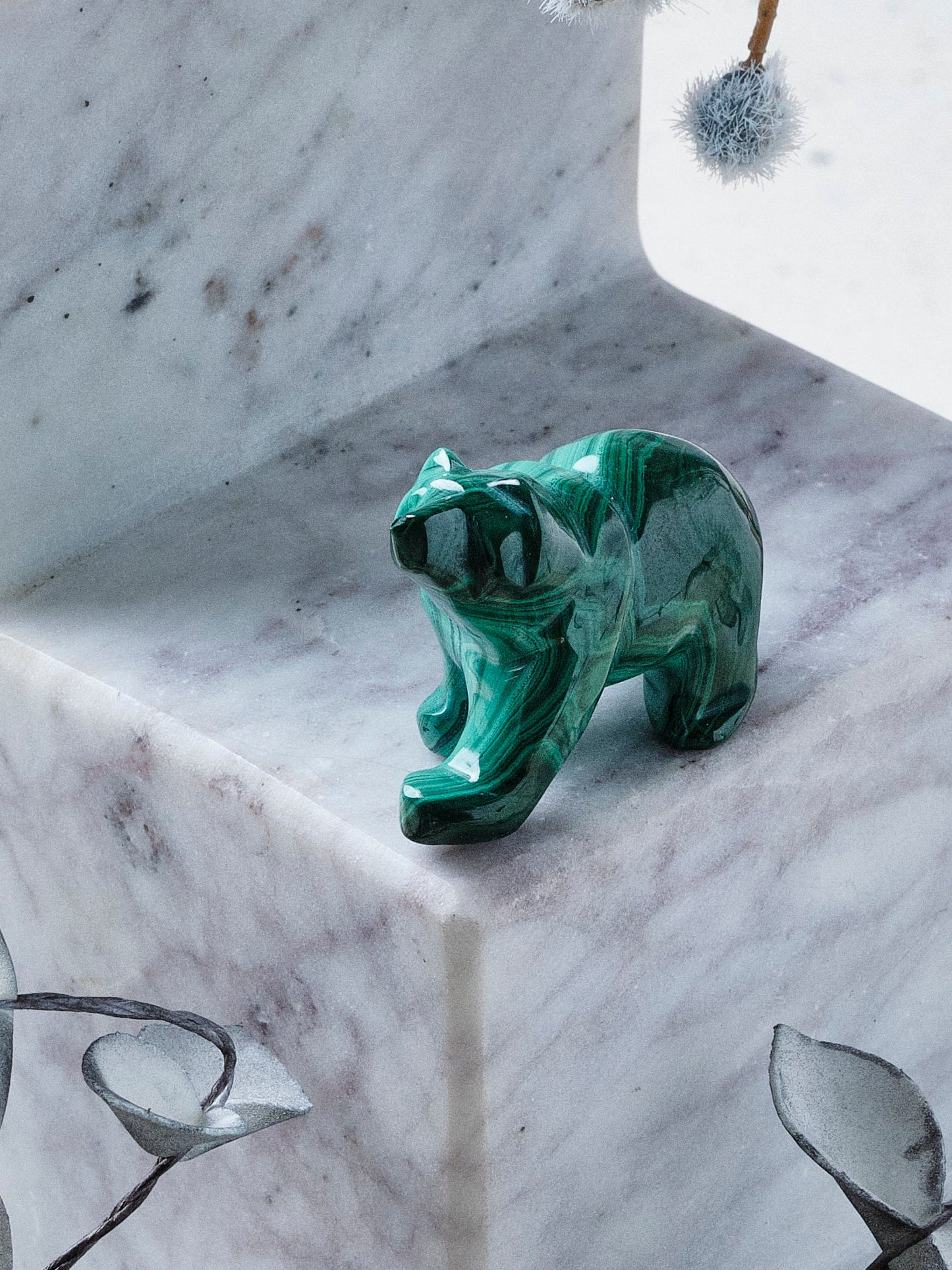 Malachite Animal Totem - Bear (Pick Your Own)