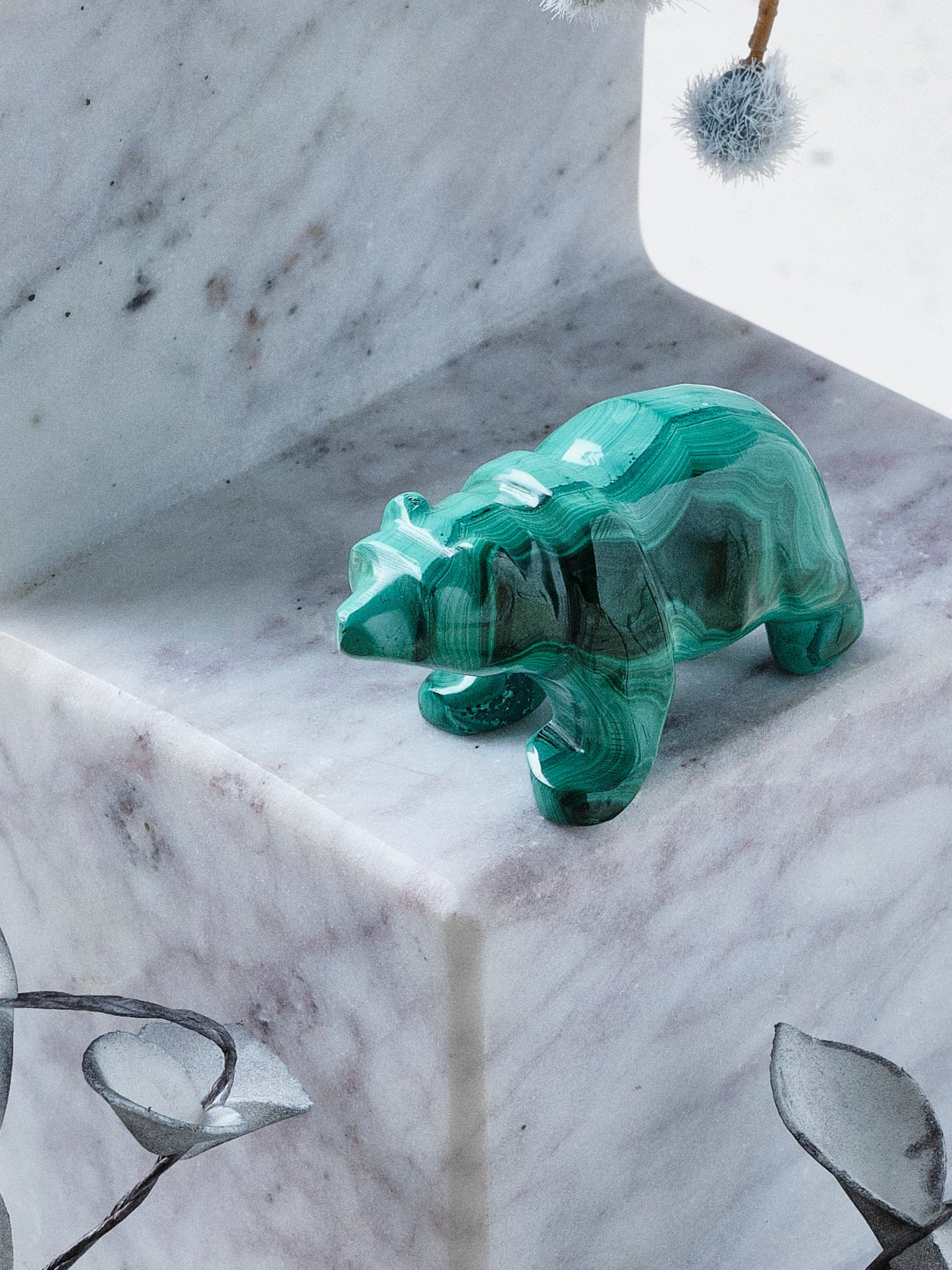 Malachite Animal Totem - Bear (Pick Your Own)