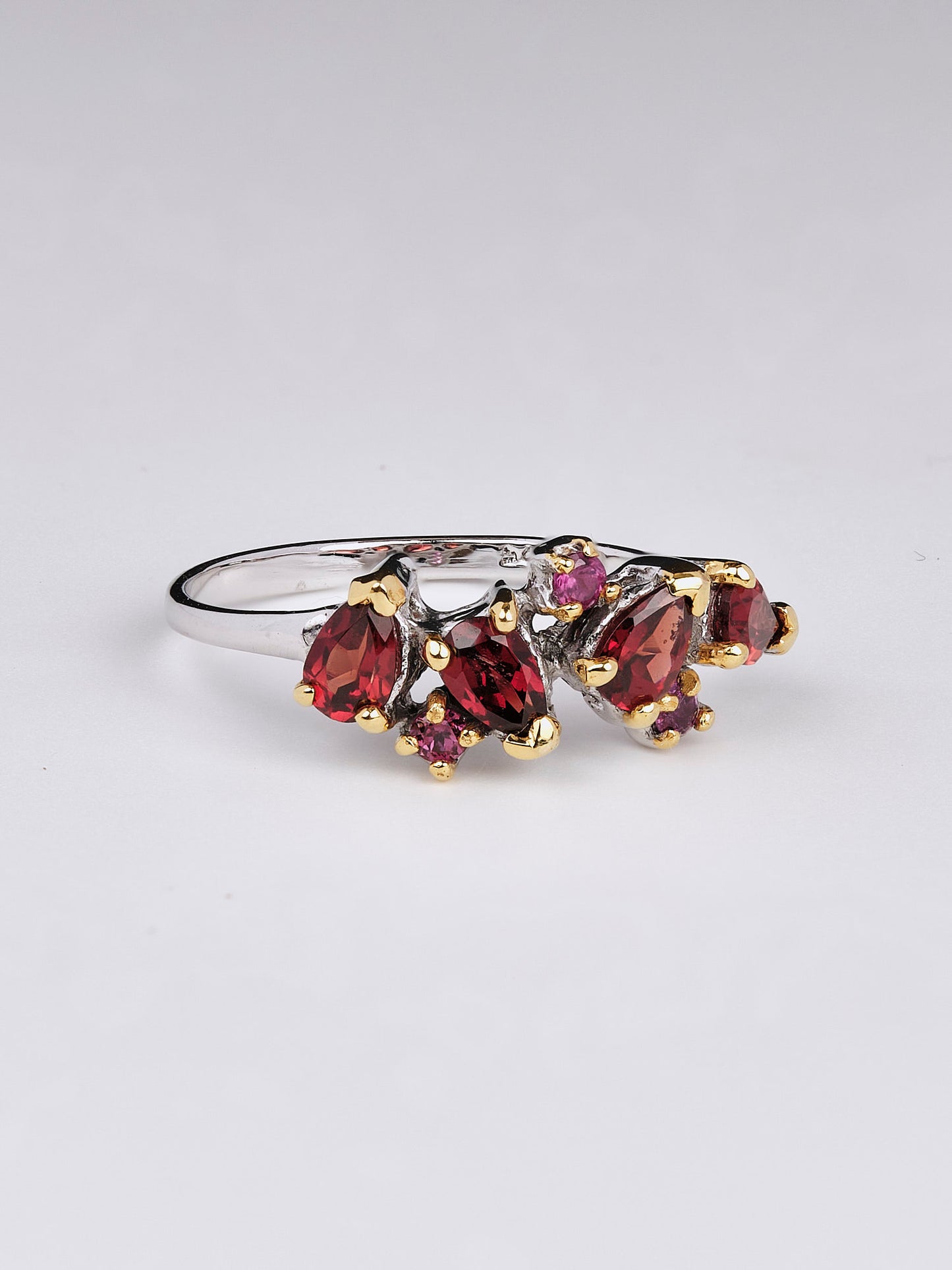 Princess Valencia Garnet Ring