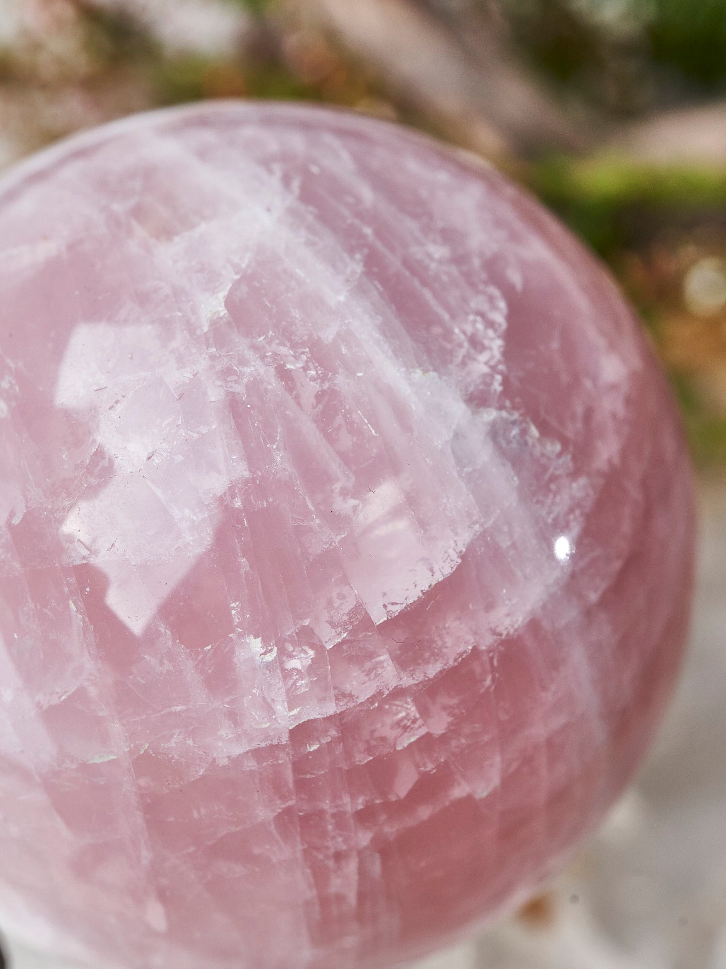 Rose Quartz Sphere 800g