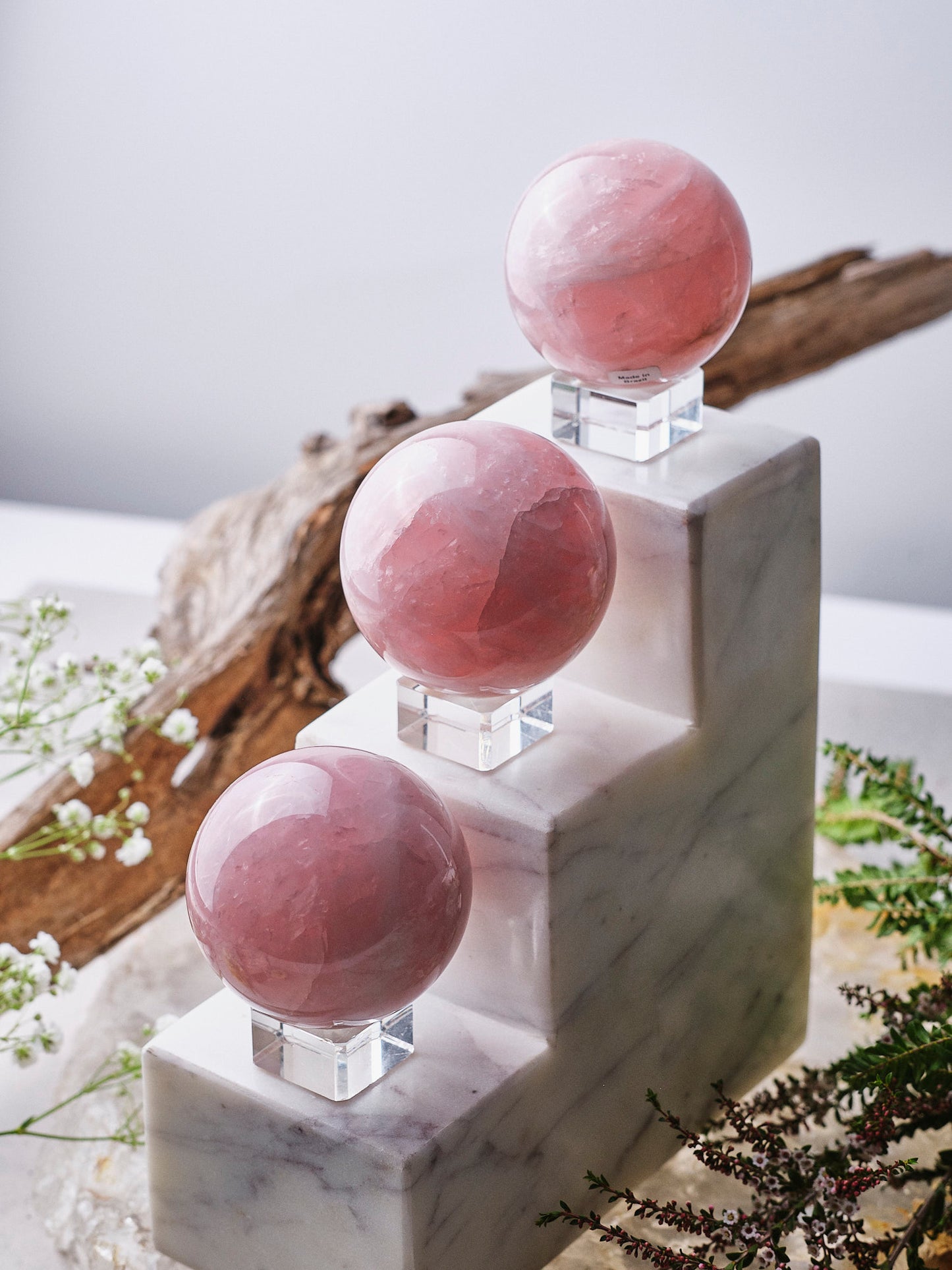 Medium Rose Quartz Spheres (Pick your own)