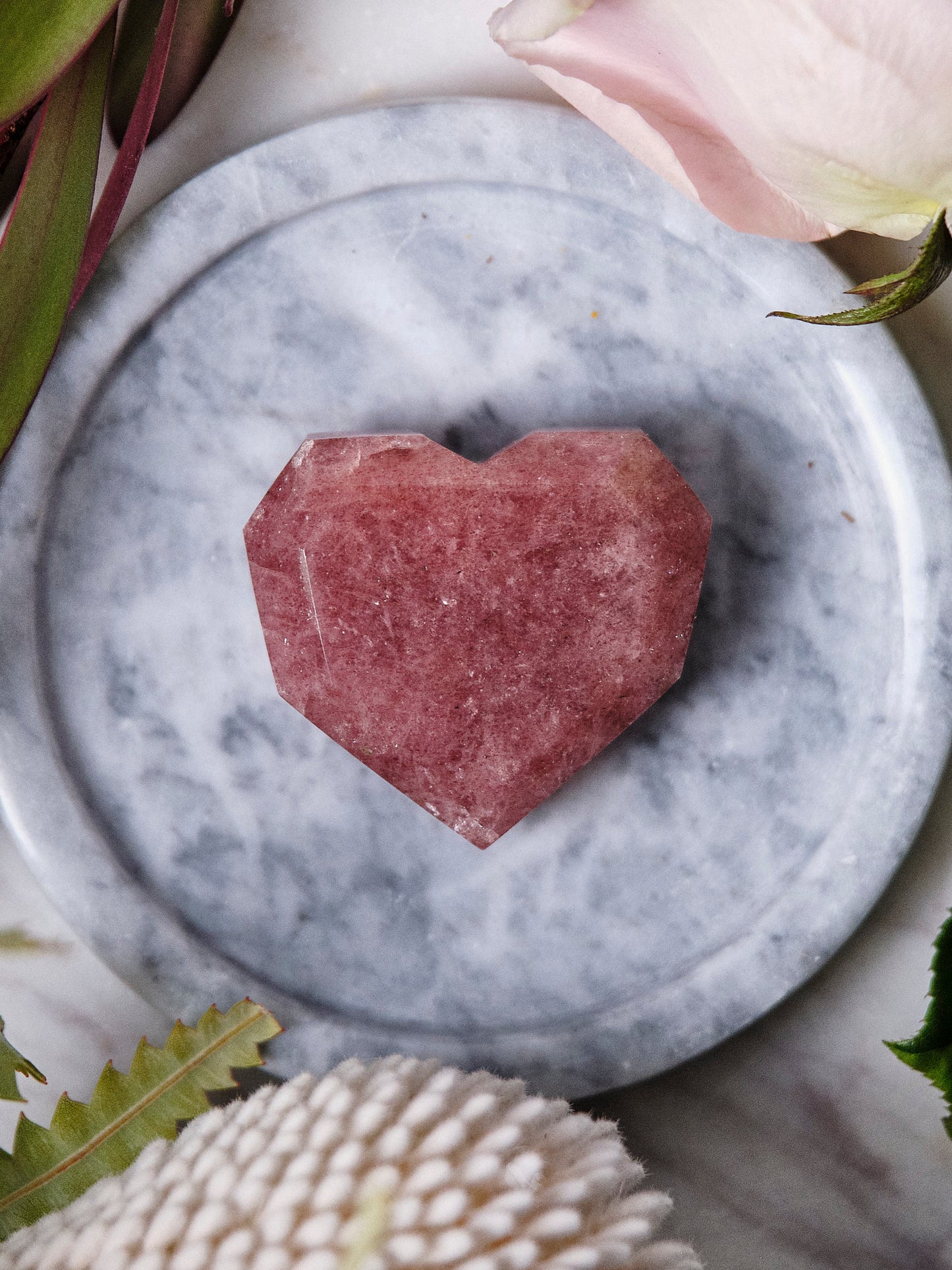 Tanzberry Faceted Hearts