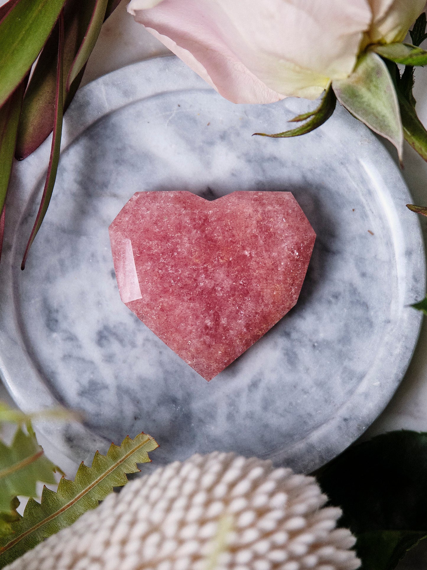 Tanzberry Faceted Hearts