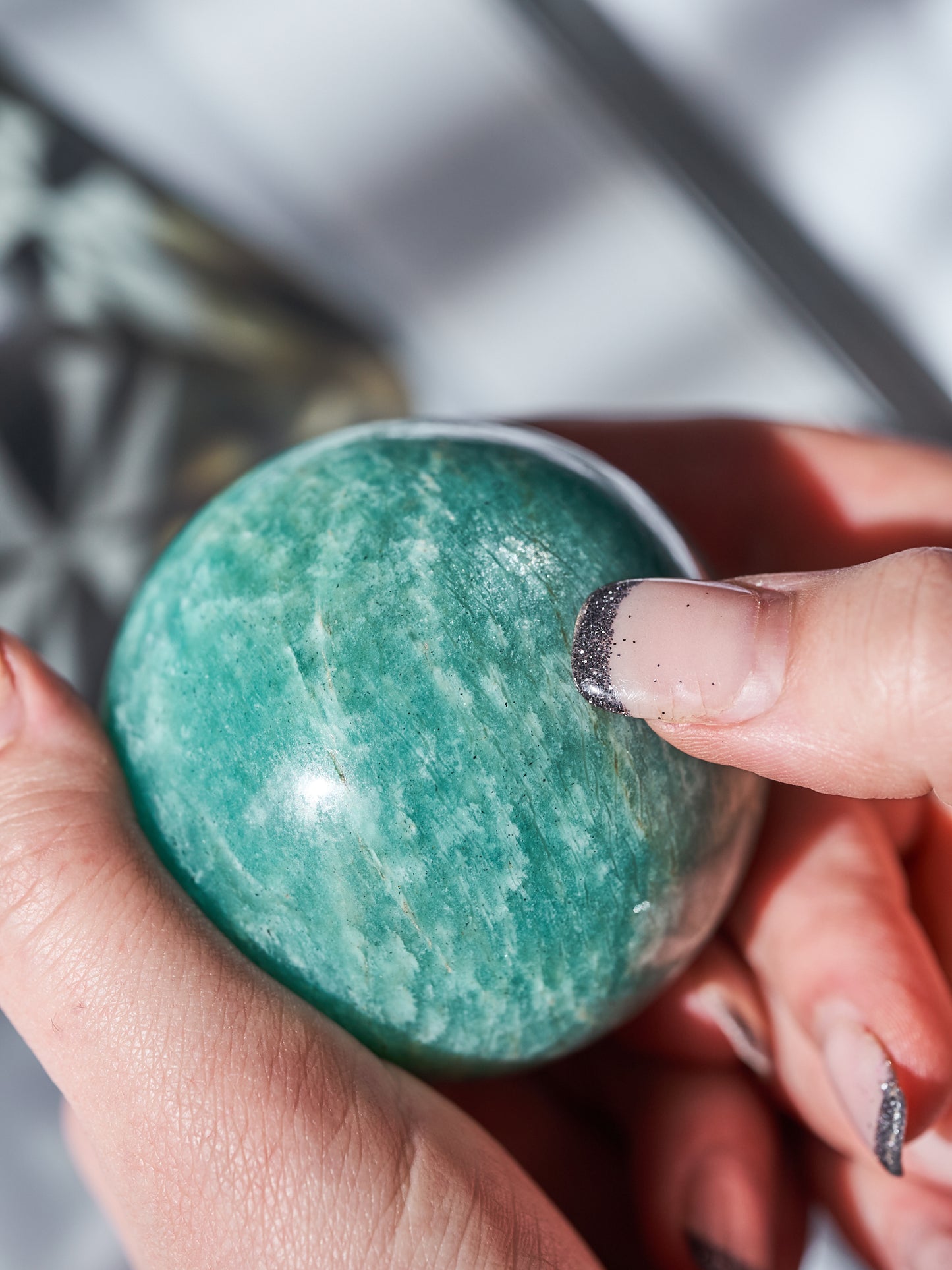 Amazonite Sheen Spheres (Medium - Large)