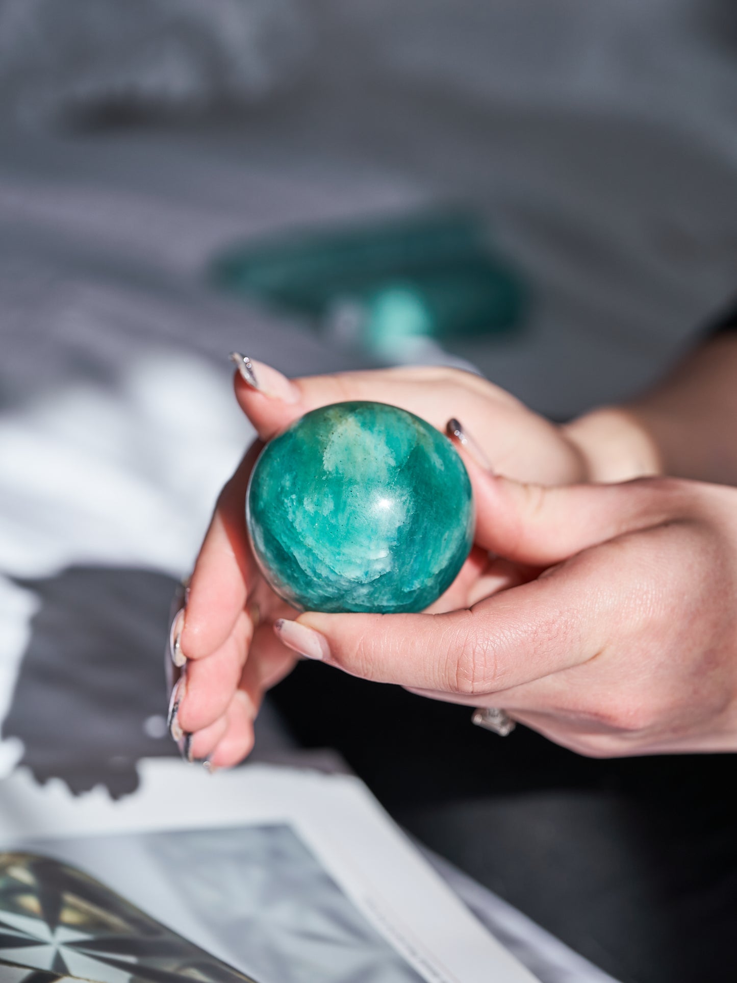 Amazonite Sheen Spheres (Medium - Large)