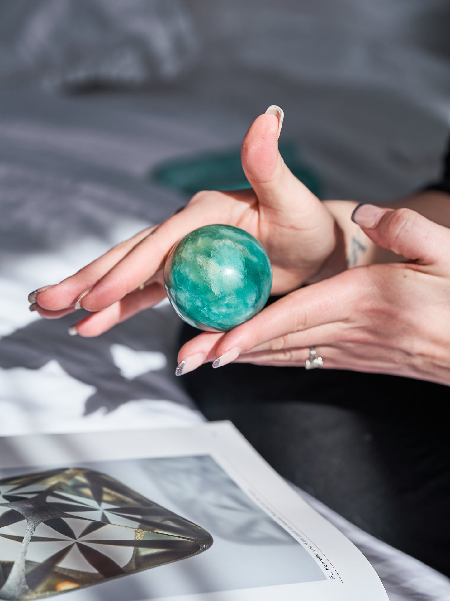 Amazonite Sheen Spheres (Medium - Large)