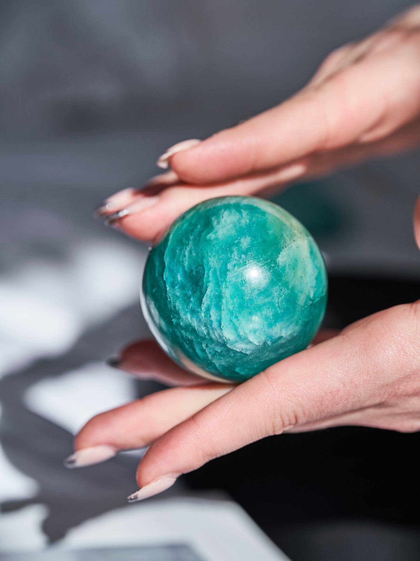 Amazonite Sheen Spheres (Medium - Large)