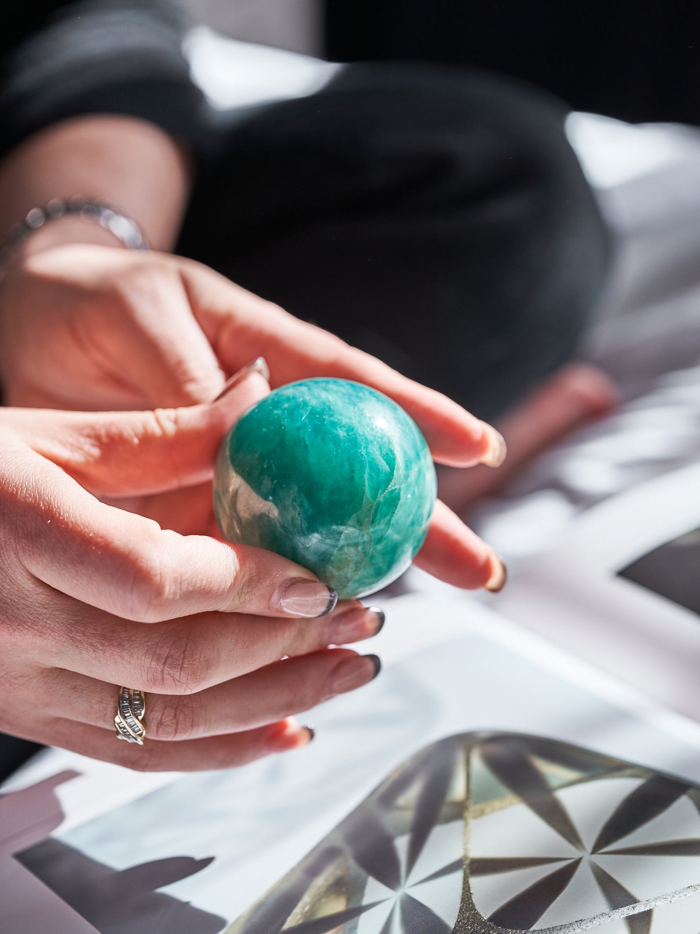 Amazonite Sheen Spheres (Medium - Large)