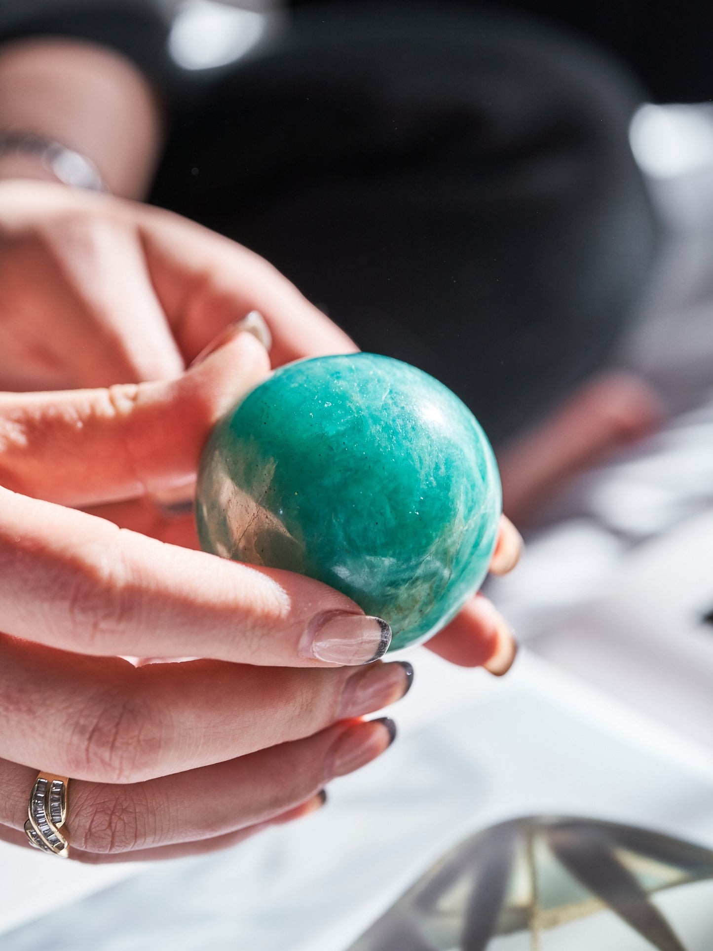 Amazonite Sheen Spheres (Medium - Large)