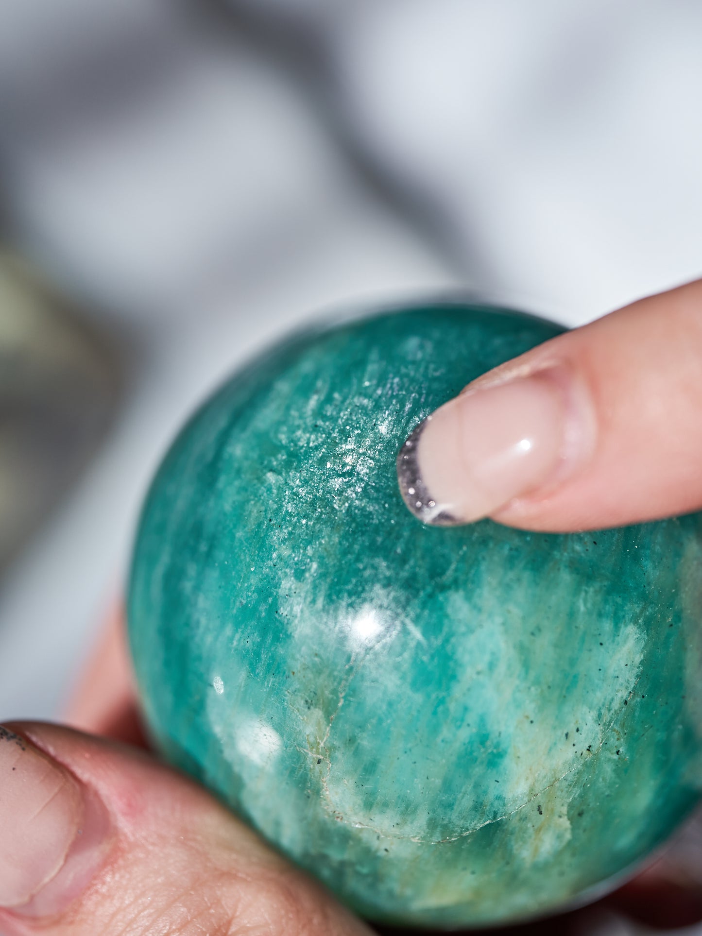 Amazonite Sheen Spheres (Medium - Large)