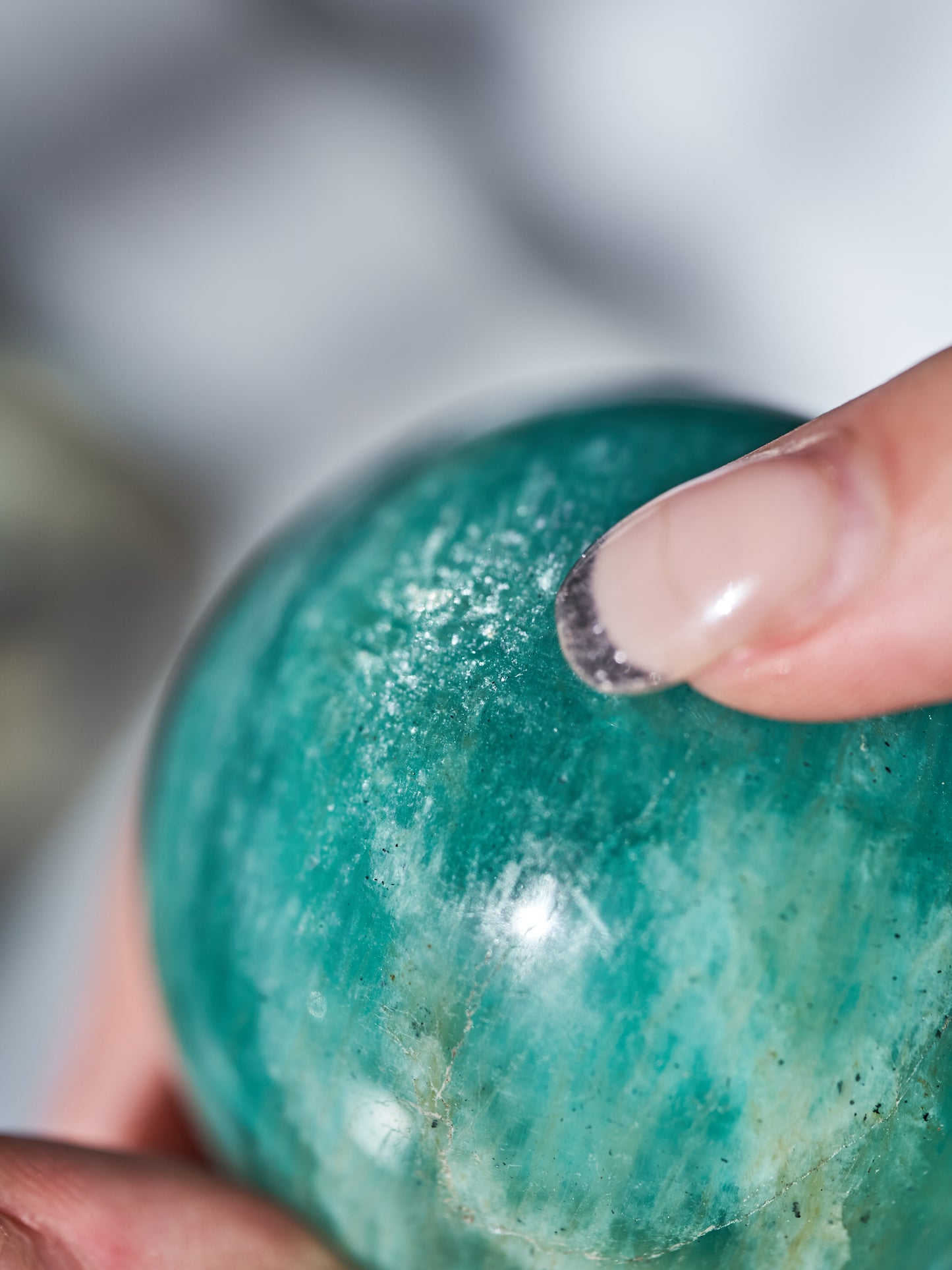 Amazonite Sheen Spheres (Medium - Large)