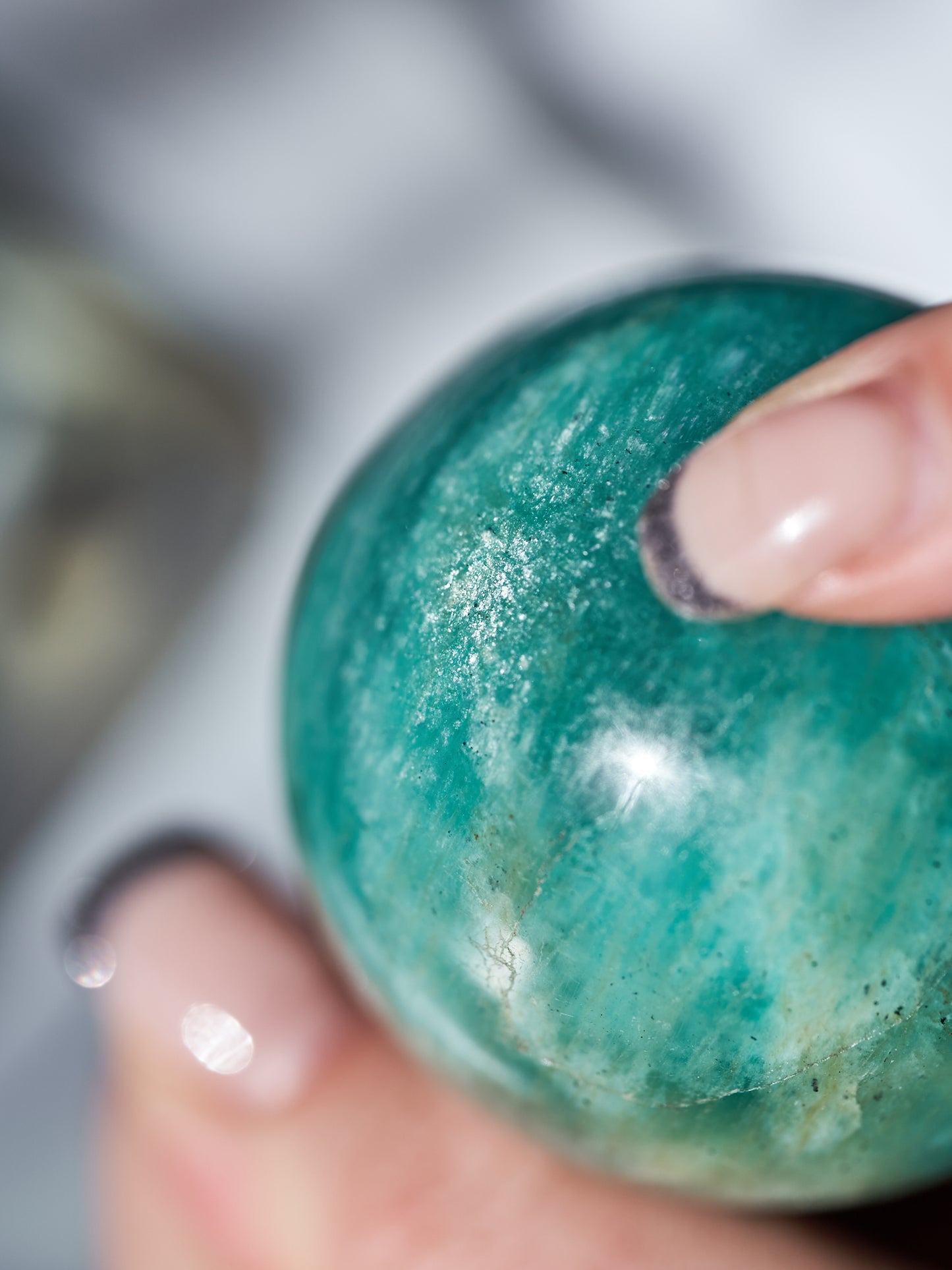 Amazonite Sheen Spheres (Medium - Large)