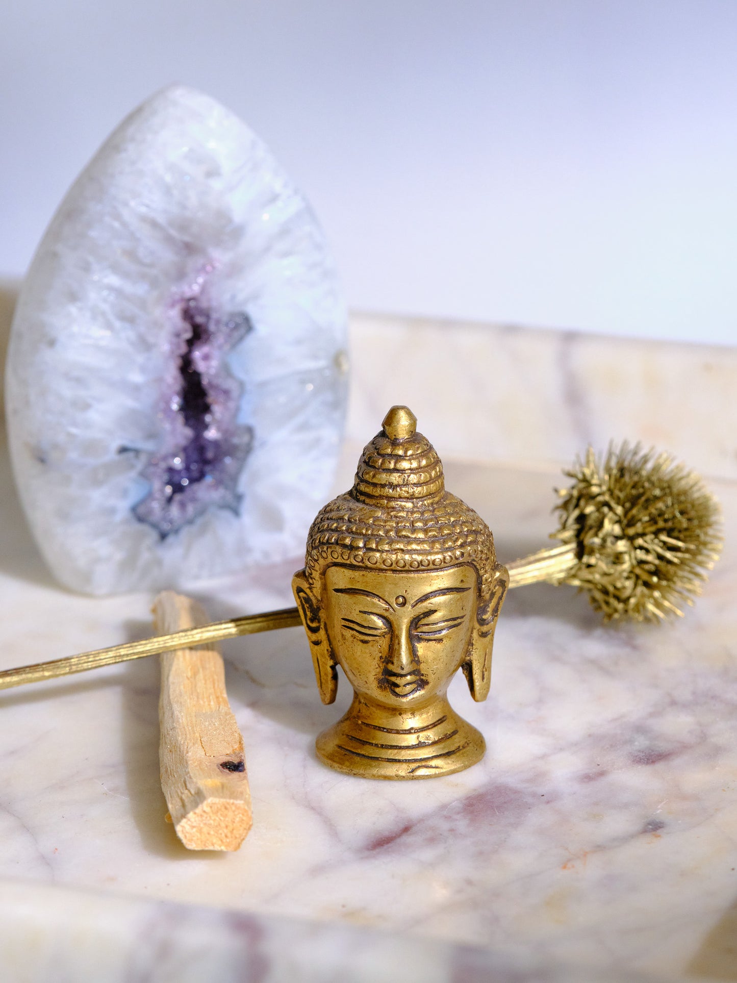 Brass Buddah Head