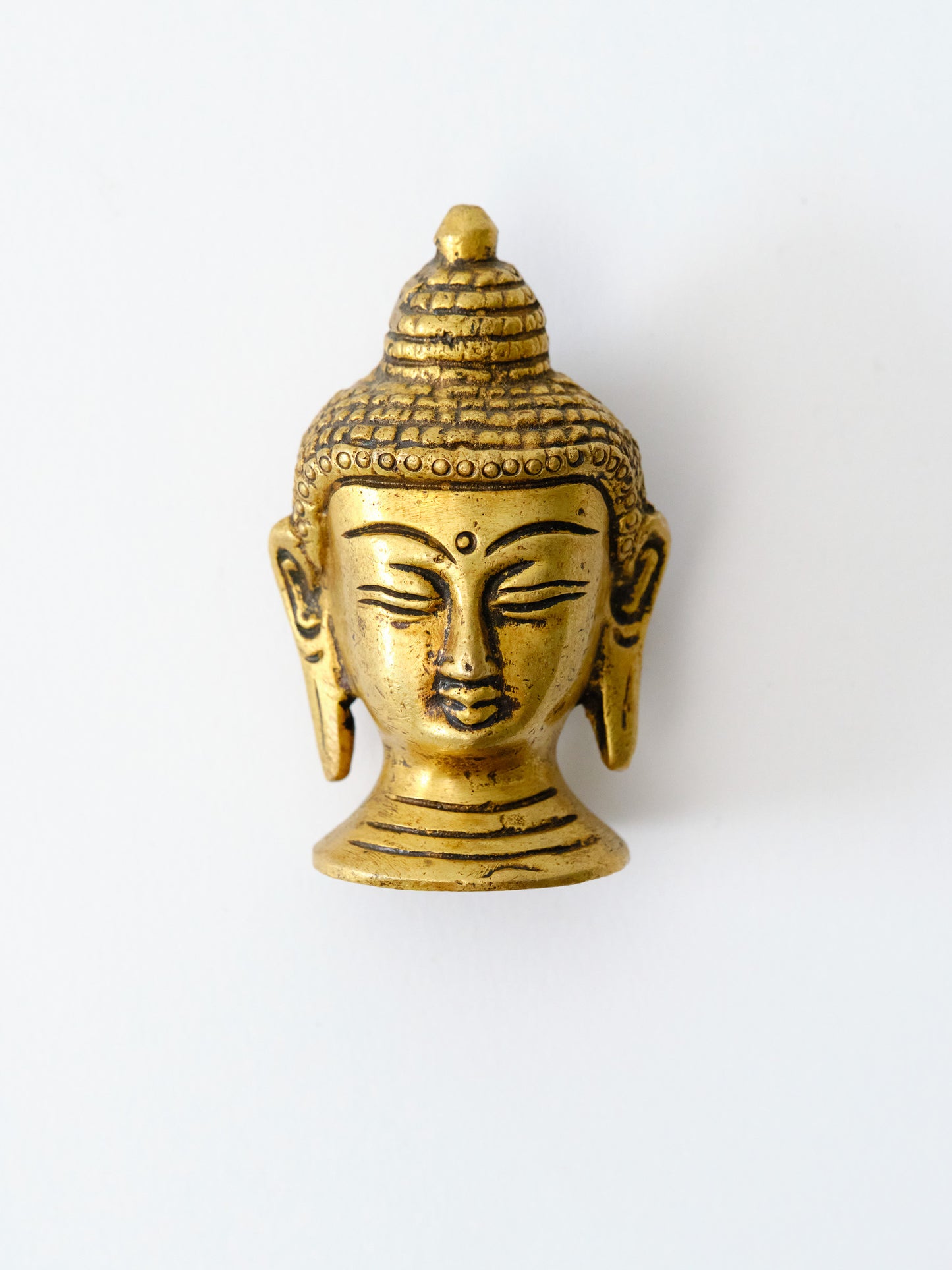 Brass Buddah Head