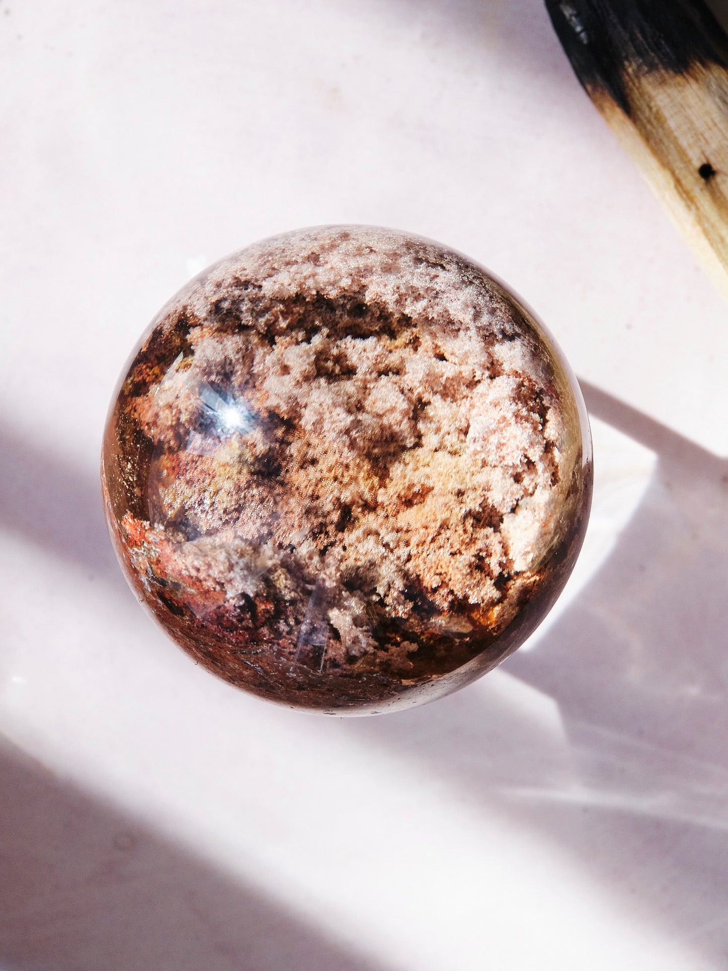 Lodolite Sphere 62g