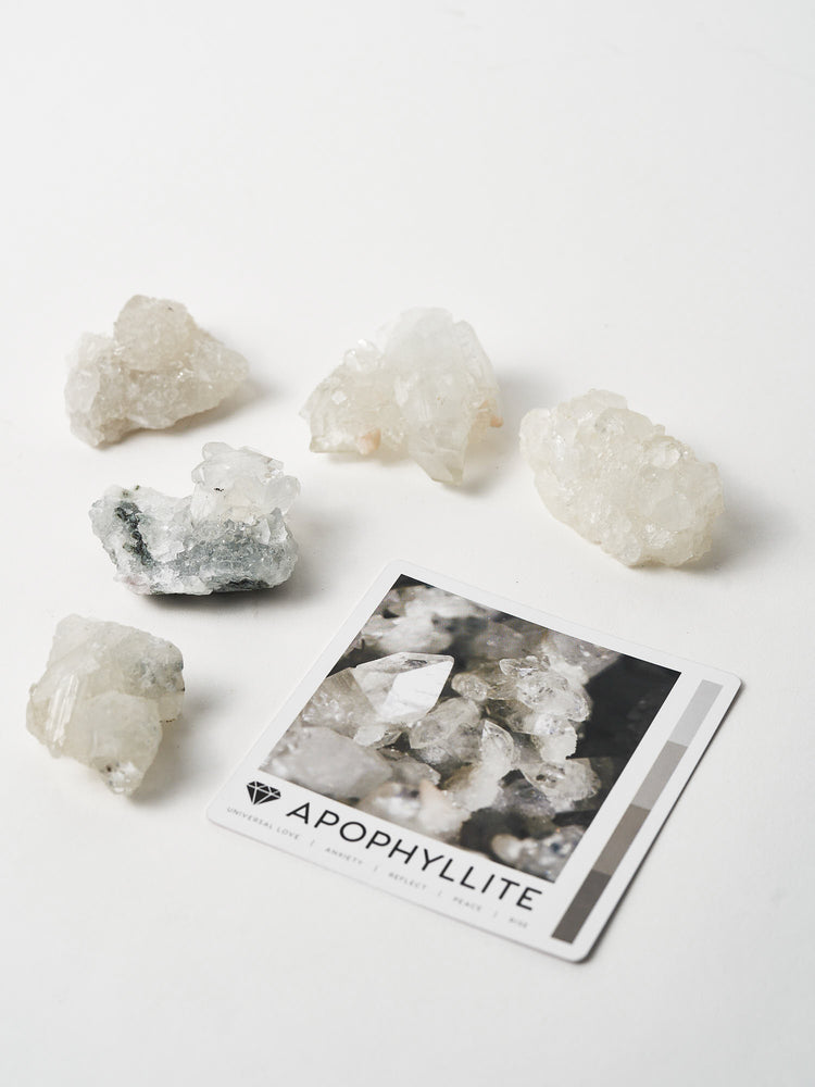 Mini Apophyllite (Zeolite) Clusters