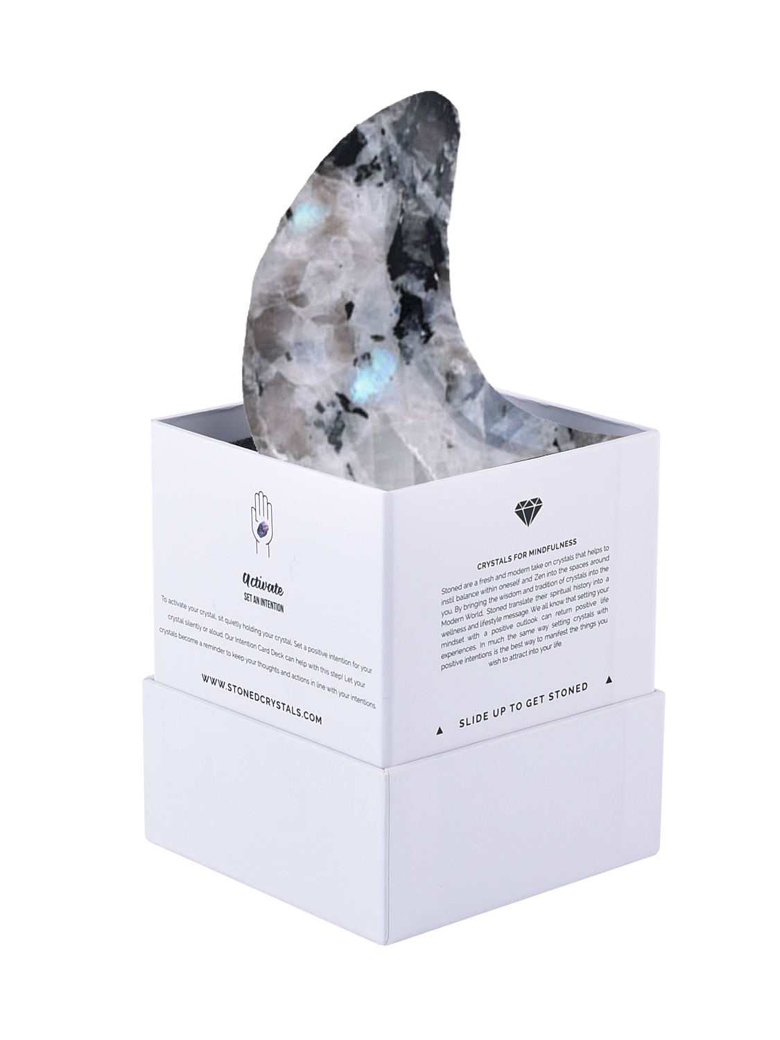 Luna Geo Gem (Moonstone)