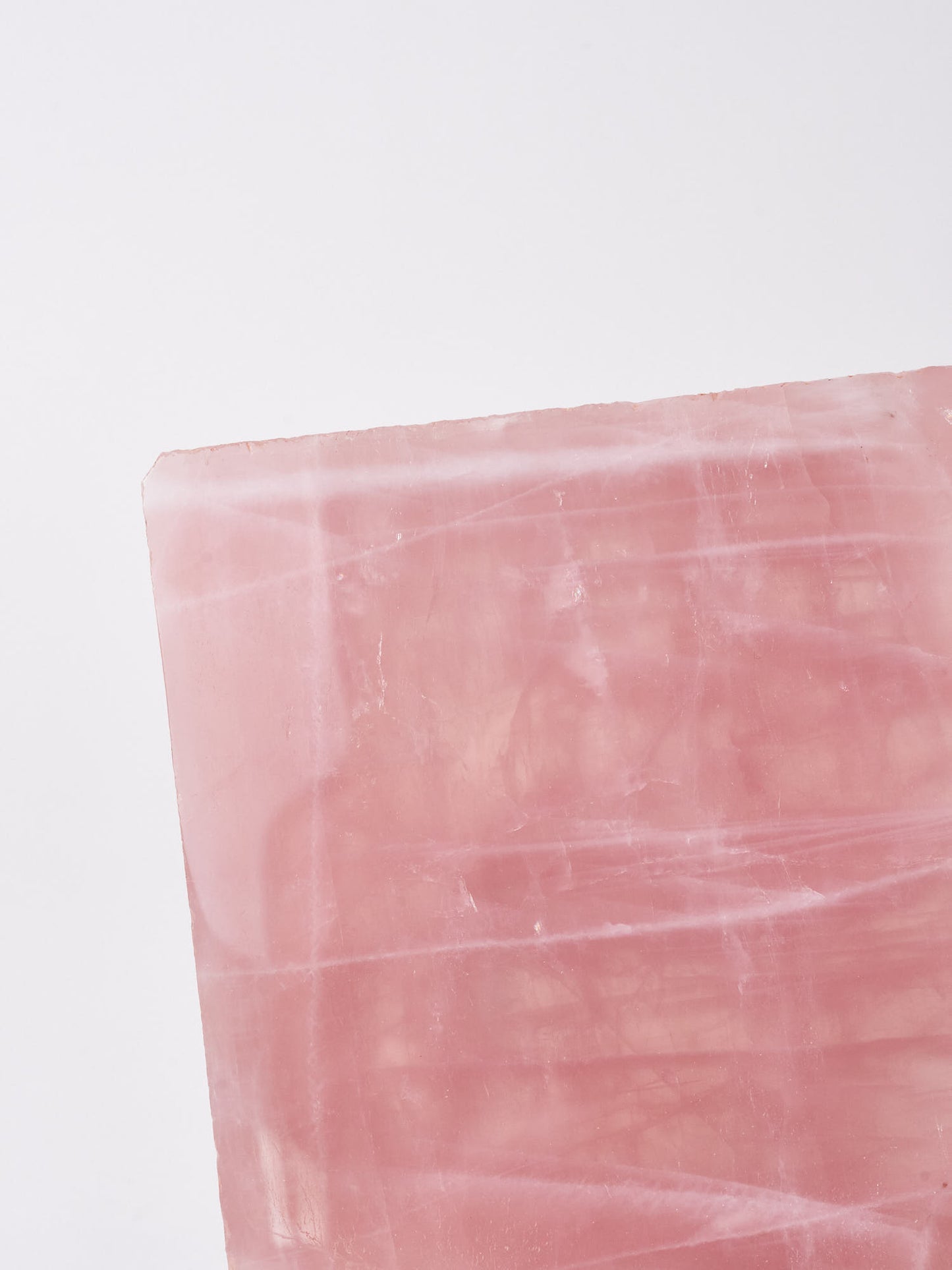 AA Grade Rose Quartz Slab 1.12kg