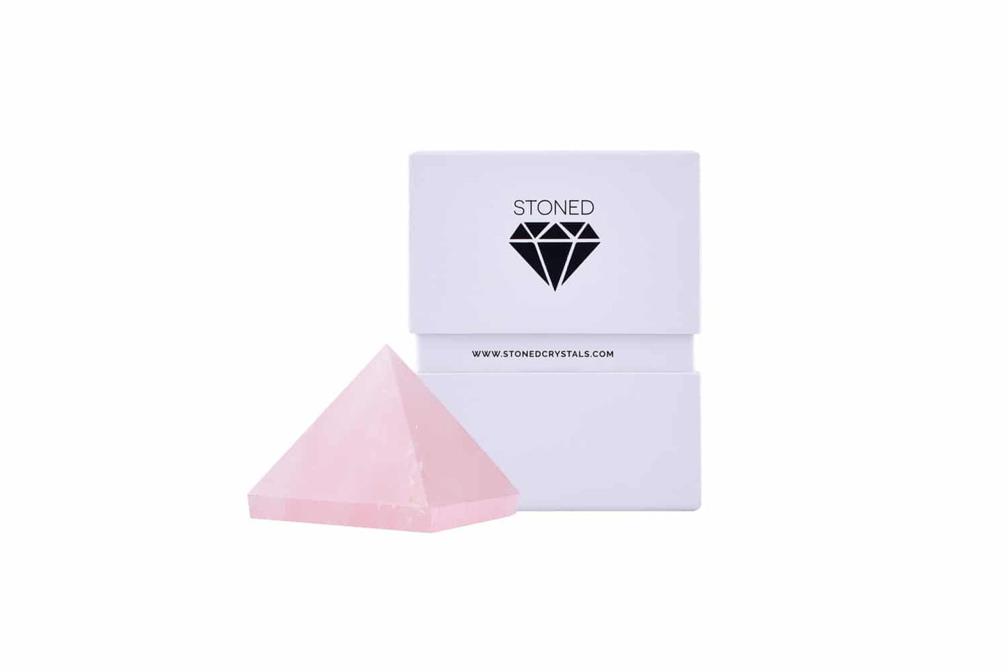 Love Triangle Geo Gem (Rose Quartz)