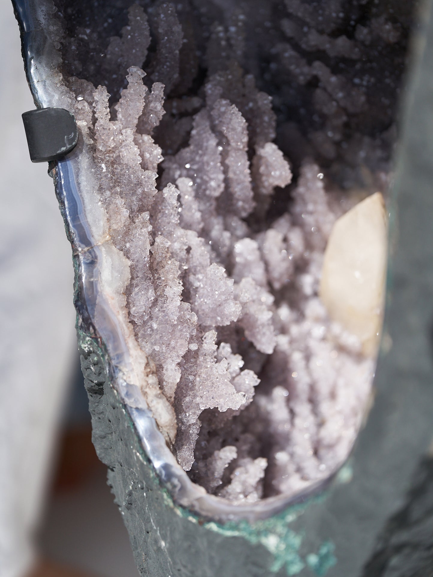 Giant Dark Grey Galaxy Amethyst Cave 57.5kgs