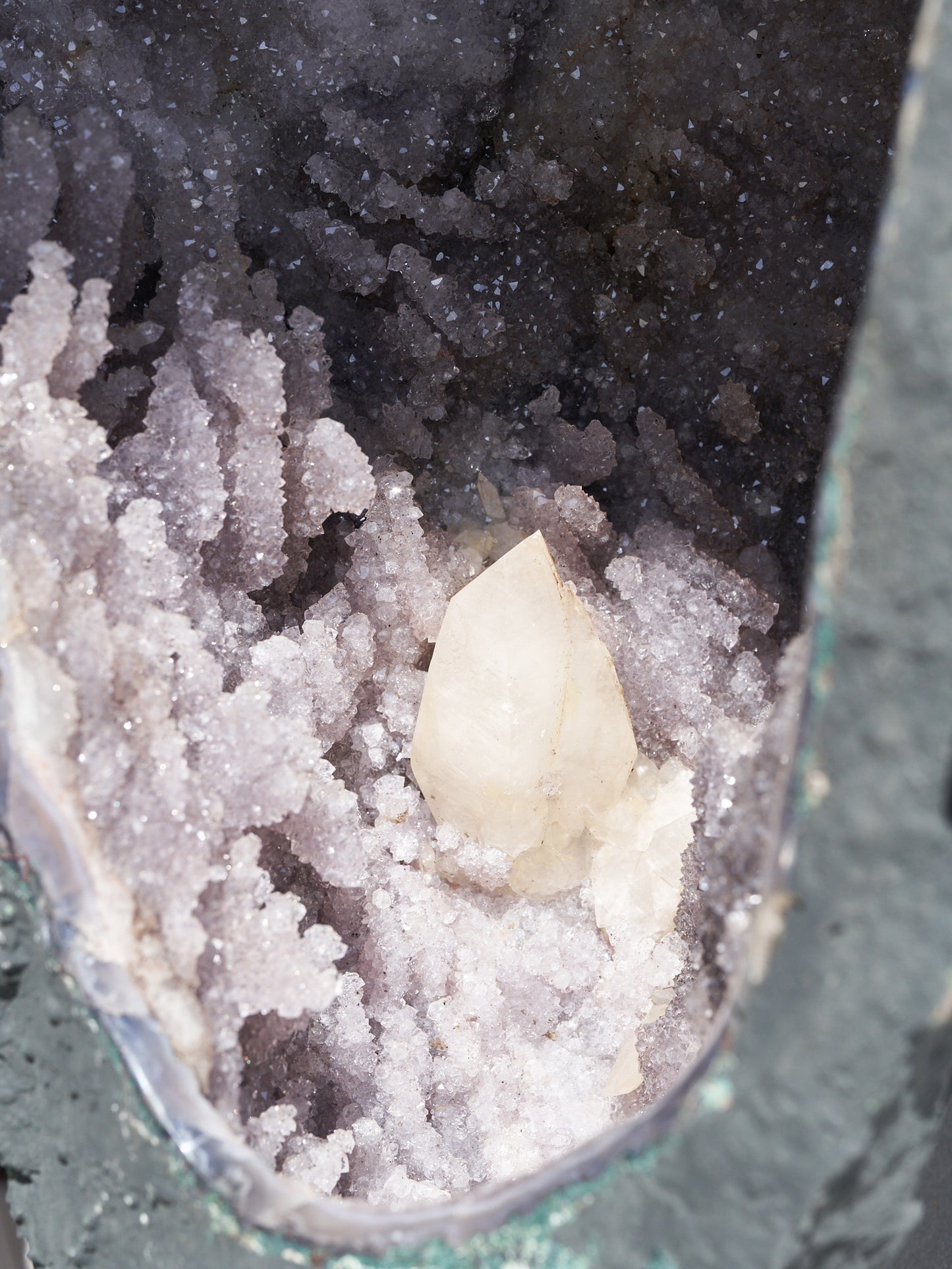 Giant Dark Grey Galaxy Amethyst Cave 57.5kgs