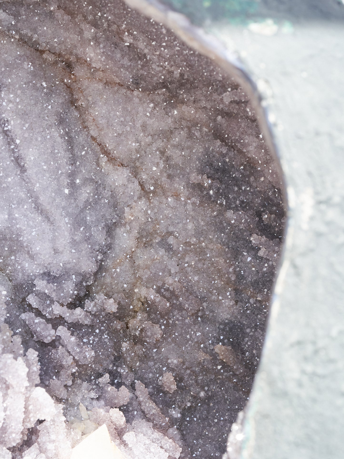 Giant Dark Grey Galaxy Amethyst Cave 57.5kgs