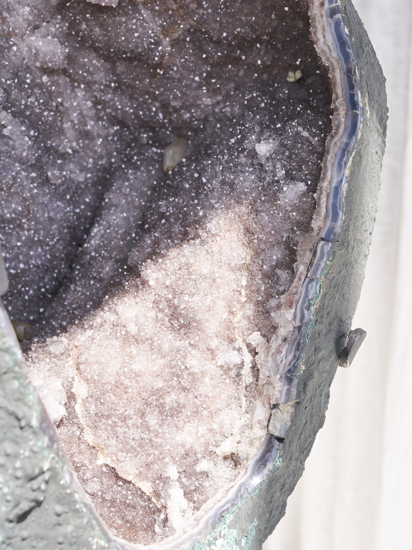 Giant Dark Grey Galaxy Amethyst Cave 57.5kgs