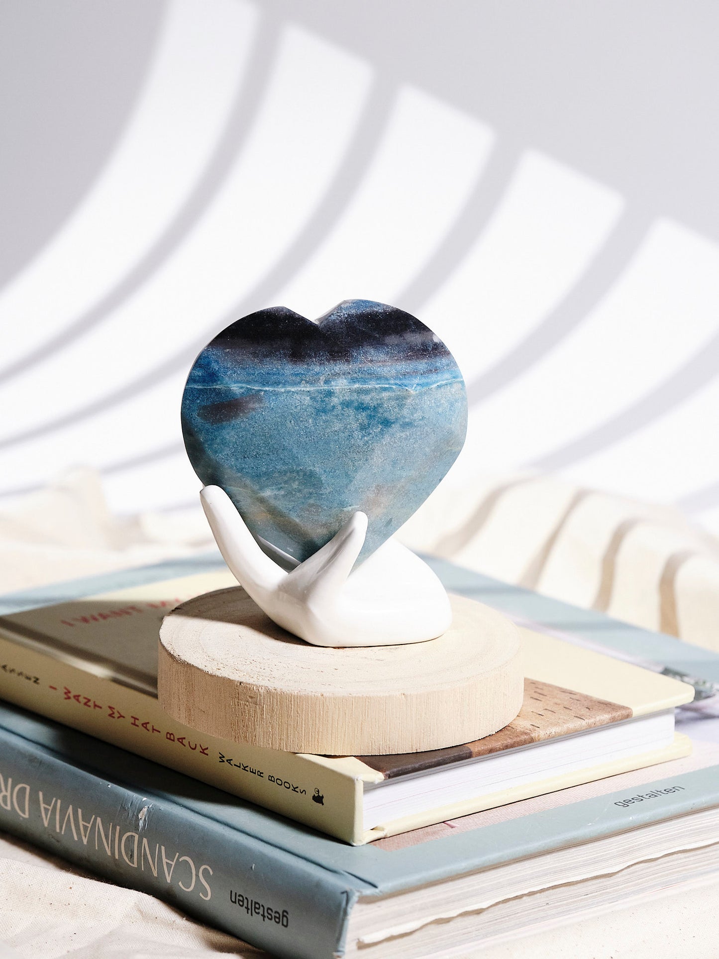 Trolleite Faceted Heart 333g