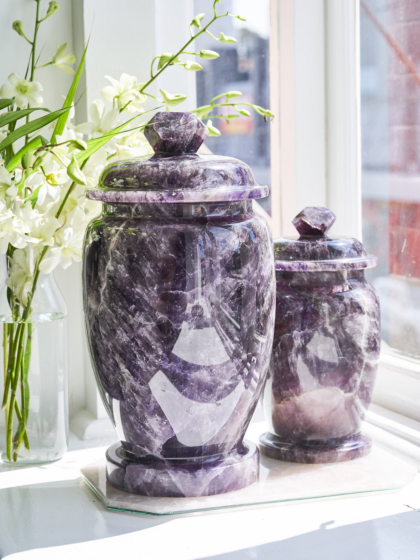 Amethyst Urns (Small & Large)
