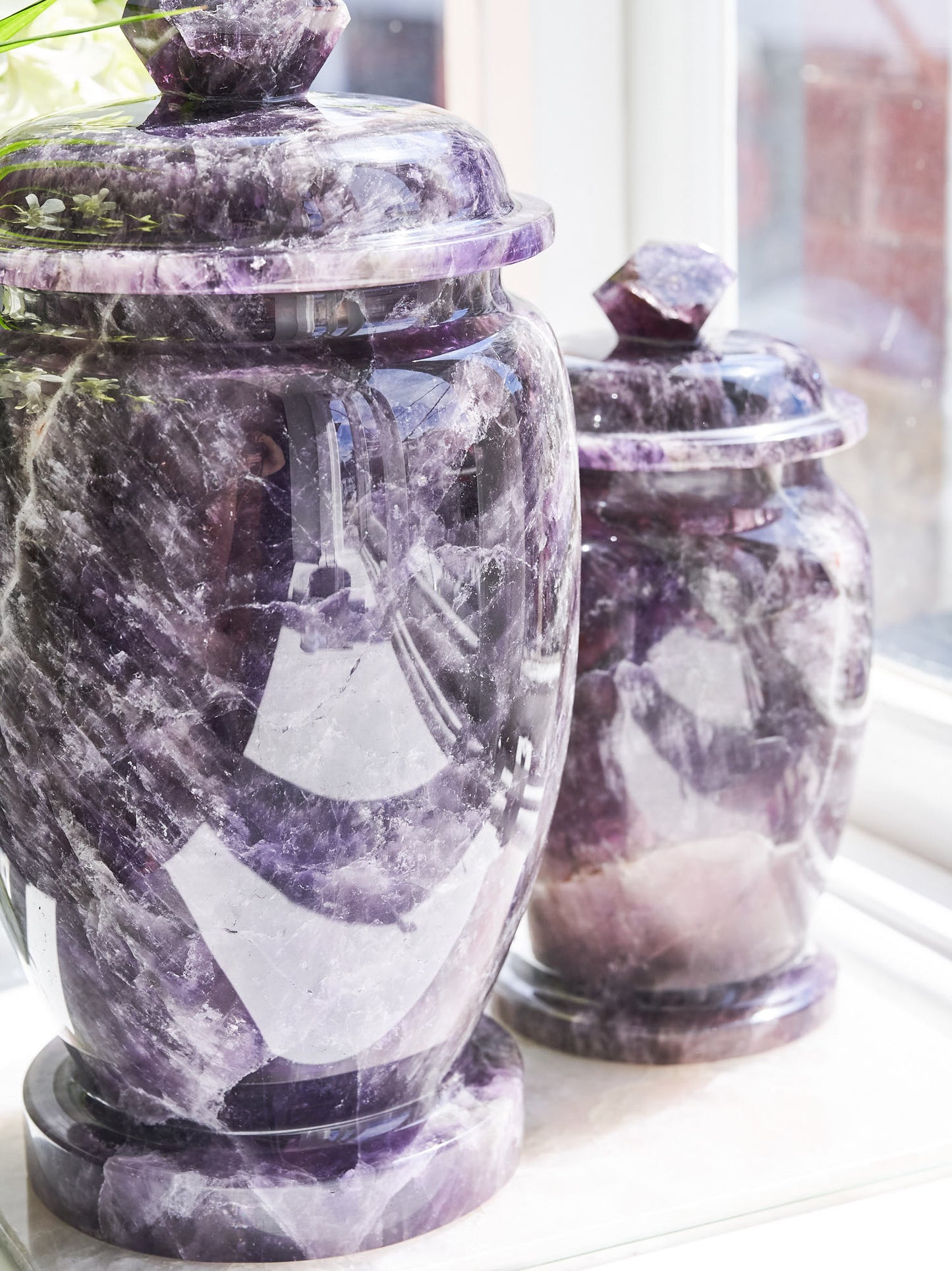 Amethyst Urns (Small & Large)
