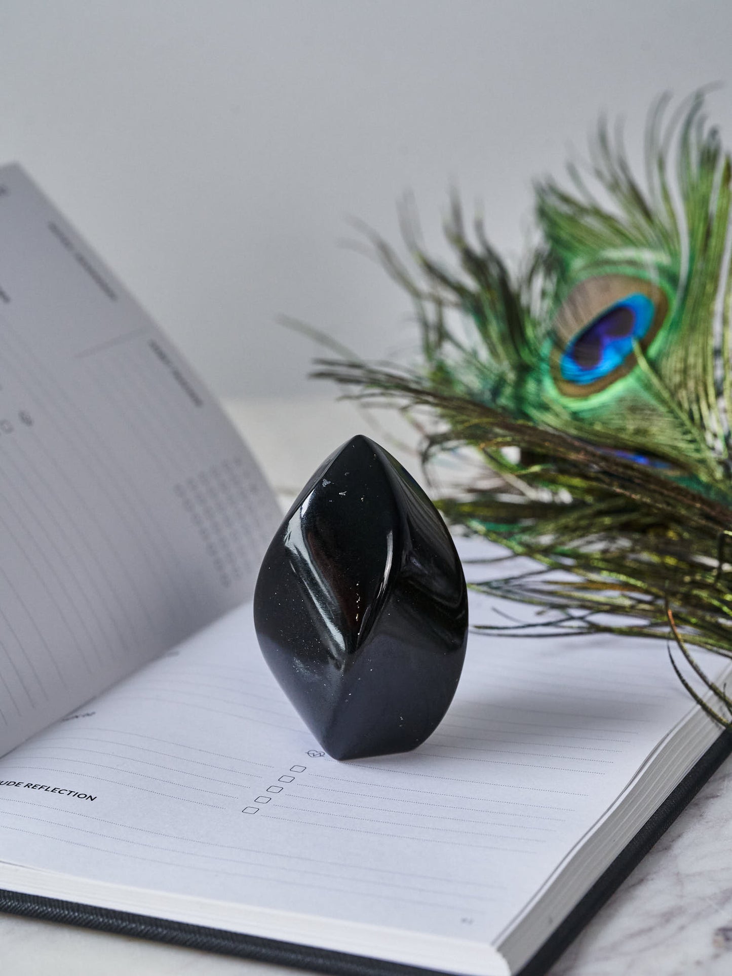 Small Obsidian Sheen Flames