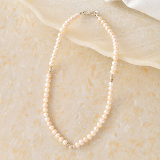 Disco Pearl Necklace