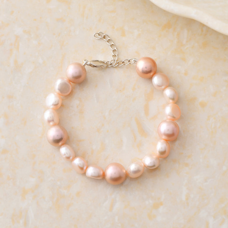 Divine Beauty Pearl  Bracelet