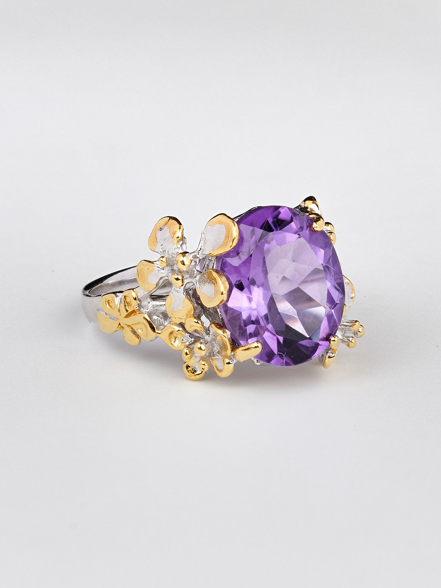 Princess Violetta  Amethyst Ring