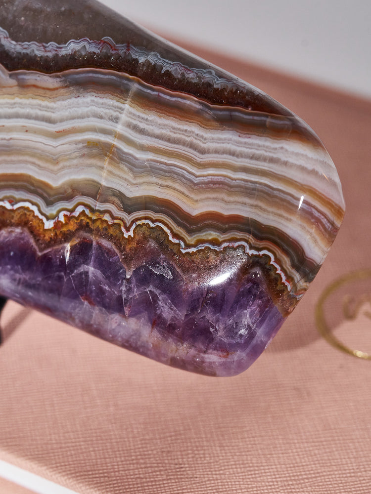 Amethyst Agate Freeform