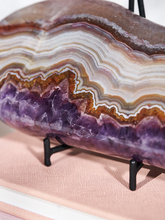 Amethyst Agate Freeform