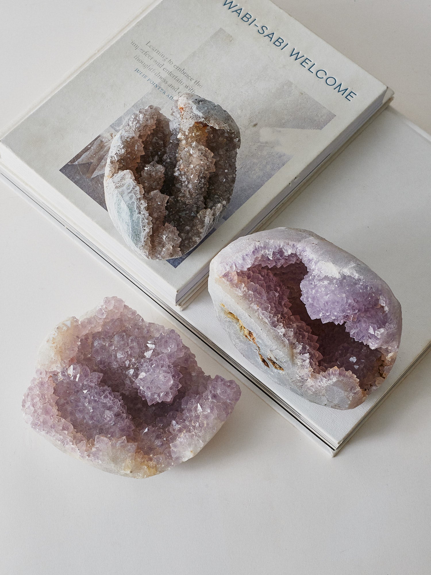 Amethyst Stalactite Clusters