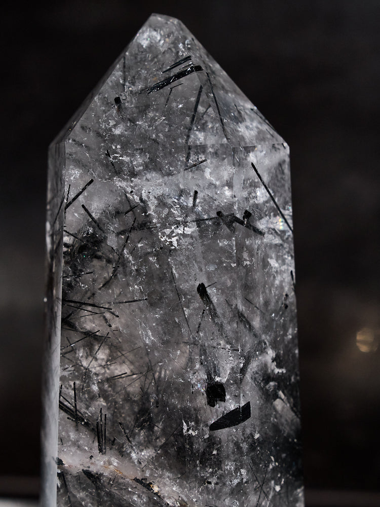 Black Tourmilanated Quartz Tower 1.80kg