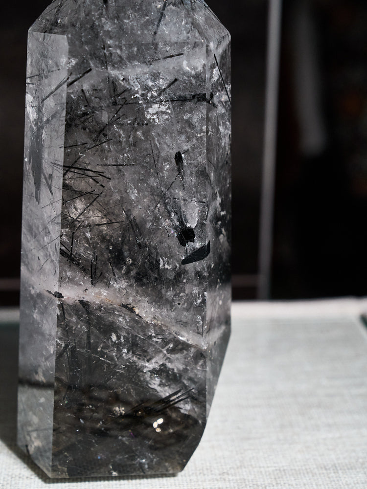 Black Tourmilanated Quartz Tower 1.80kg