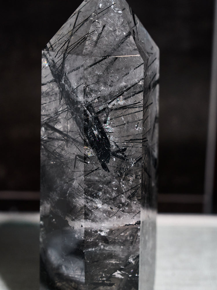 Black Tourmilanated Quartz Tower 1.80kg